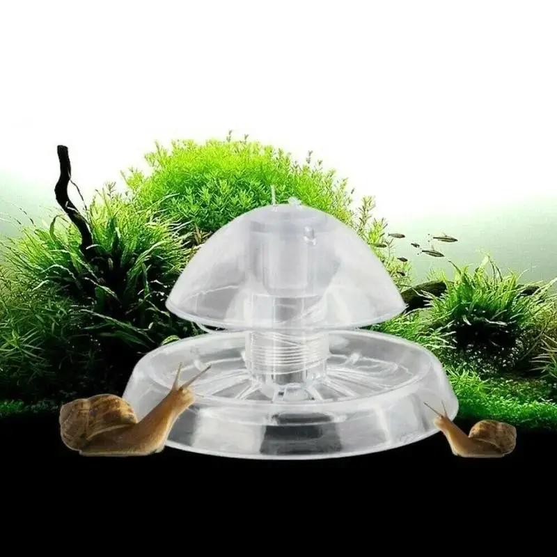 Fish Aquarium Home - 2026 Neu 6/8CM Klare Plastik-Schneckenfalle Aquarium