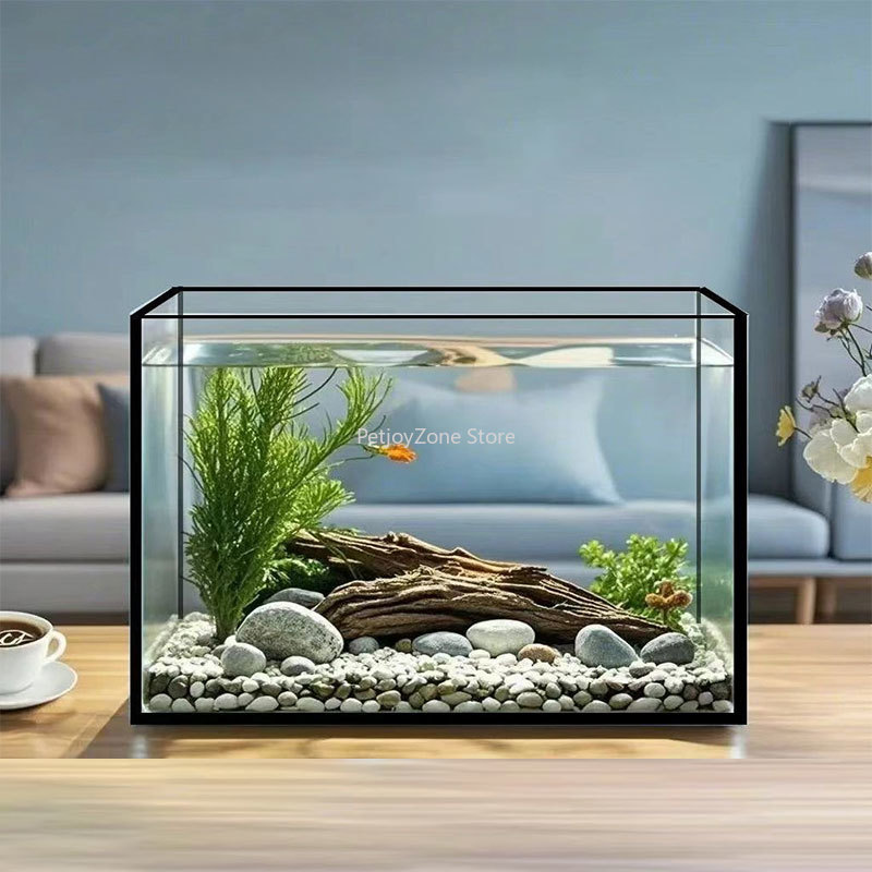Aquarium Fish Keeping - Ultraklares großes rechteckiges Glas-Aquarium, kundenspezifisches Volumen,