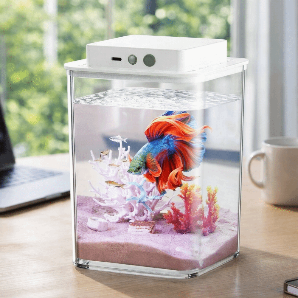 Transparentes Betta-Fischbecke – Betta Fish Tank Bewertung und Preis
