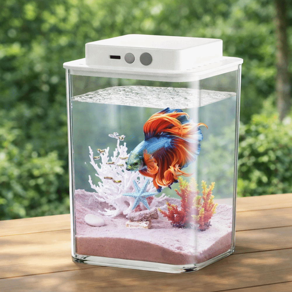 Transparentes Betta-Fischbecke – Betta Fish Tank Bewertung und Preis
